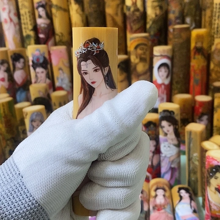 羽***同实心玉竹设计风格