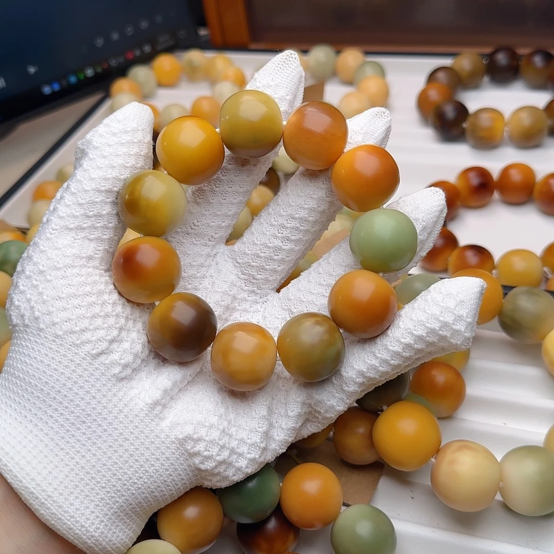 菩提根/象牙果手串卡23干磨苹果