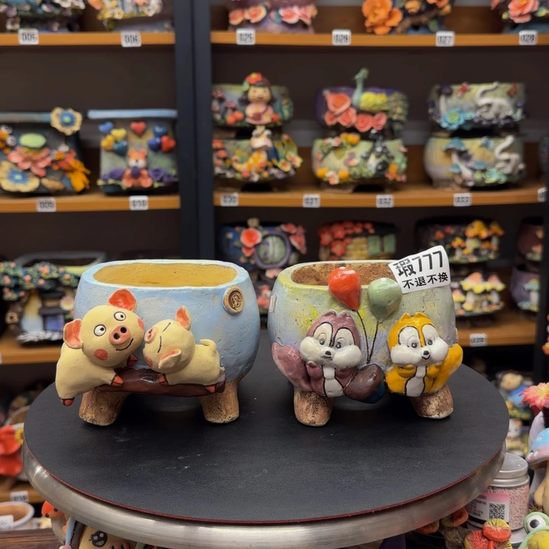 【闪购商品】粗陶手捏