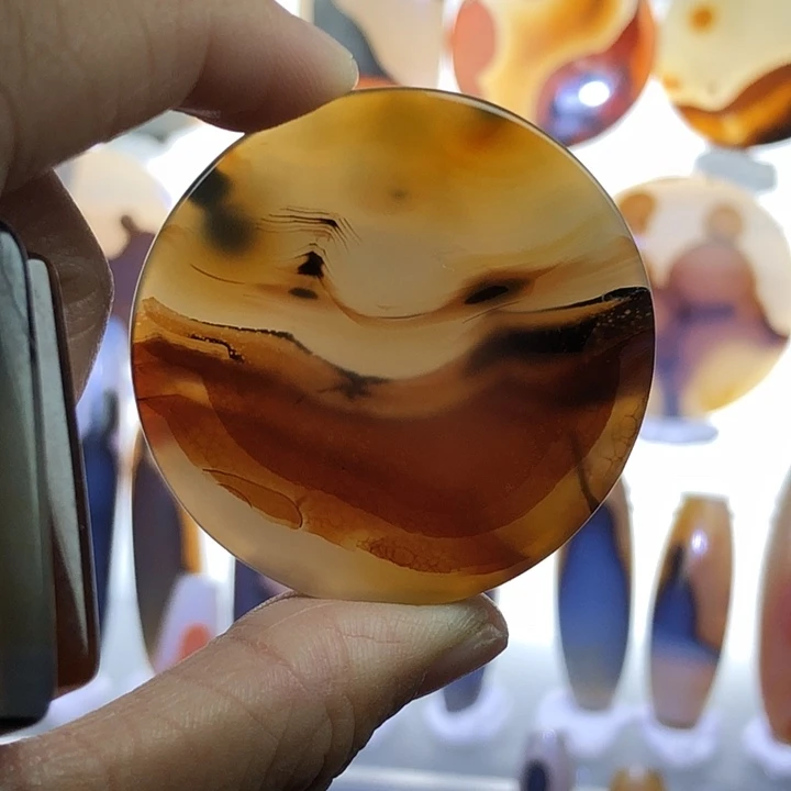 查罗石未镶嵌珠宝半成品137