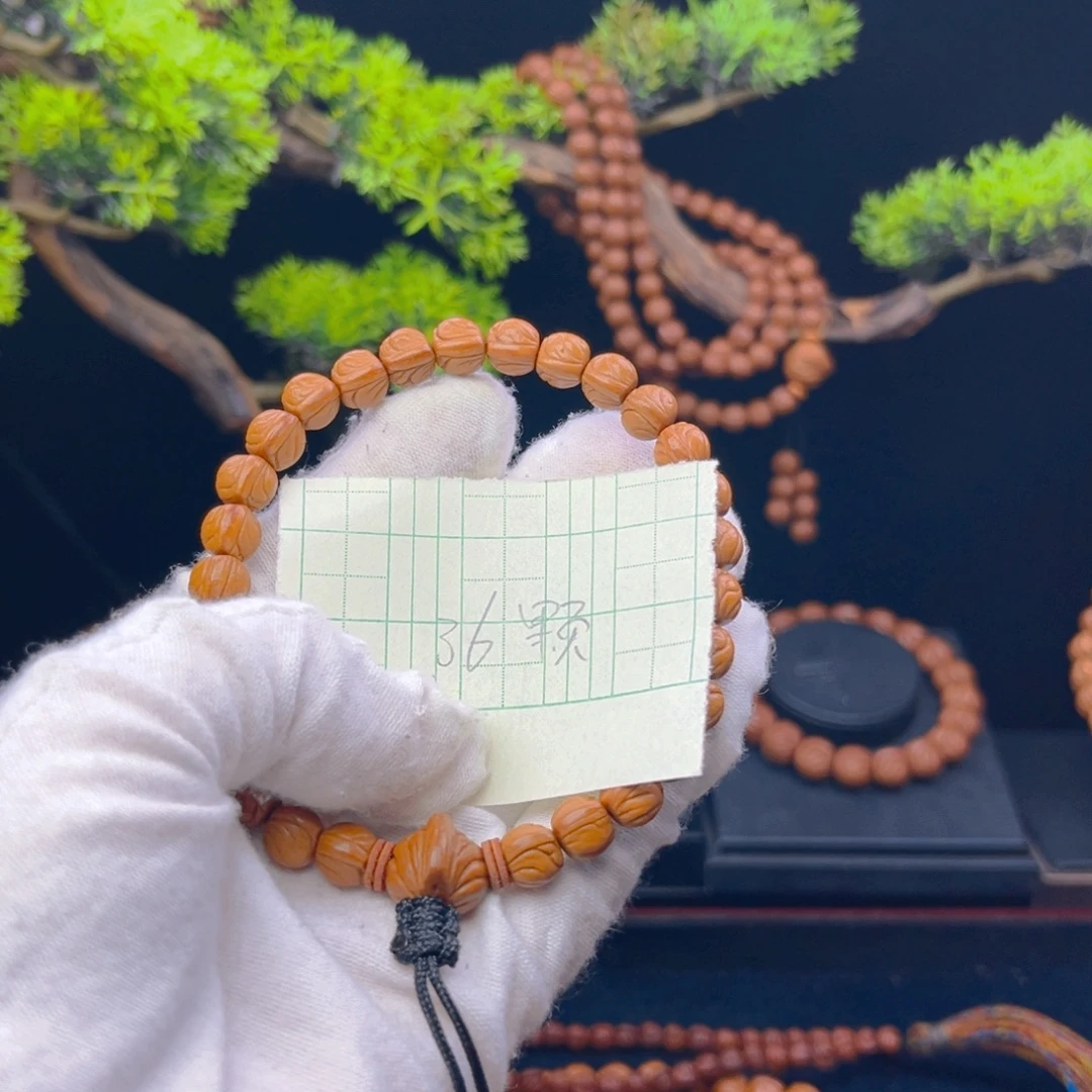 明***禅桃核吊坠野生桃核