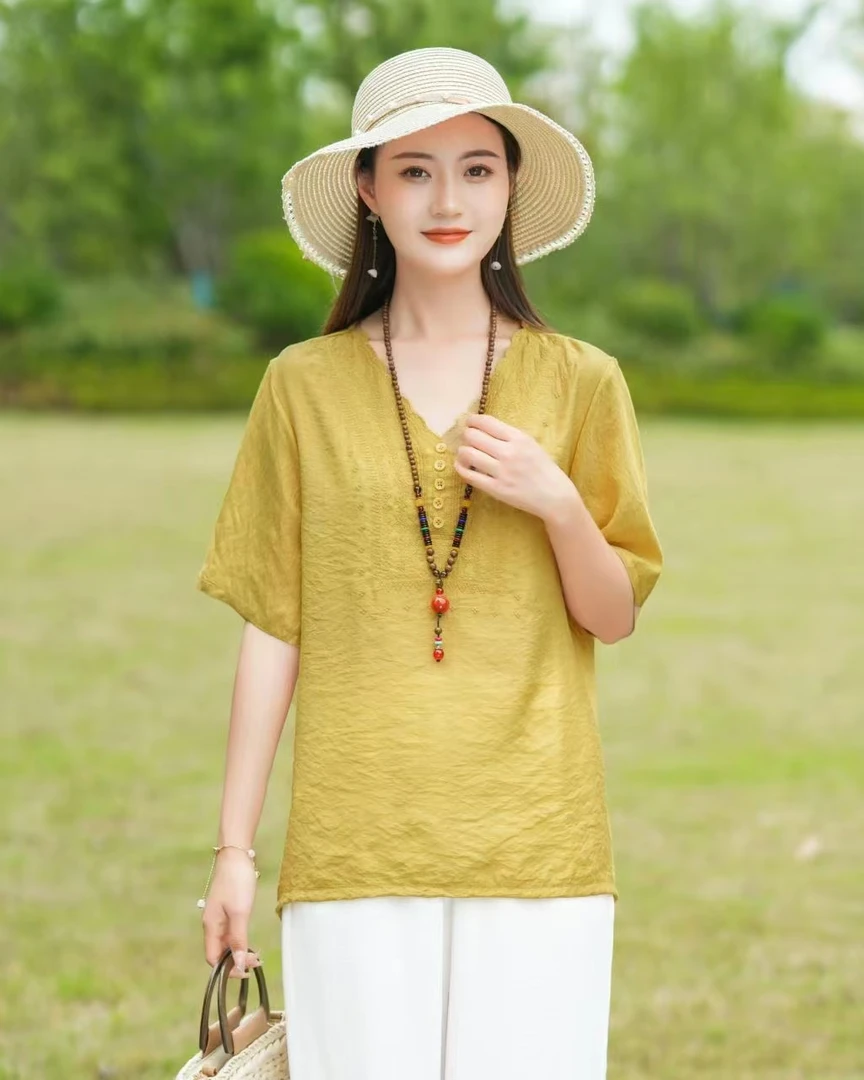 609款时尚气质夏季上衣