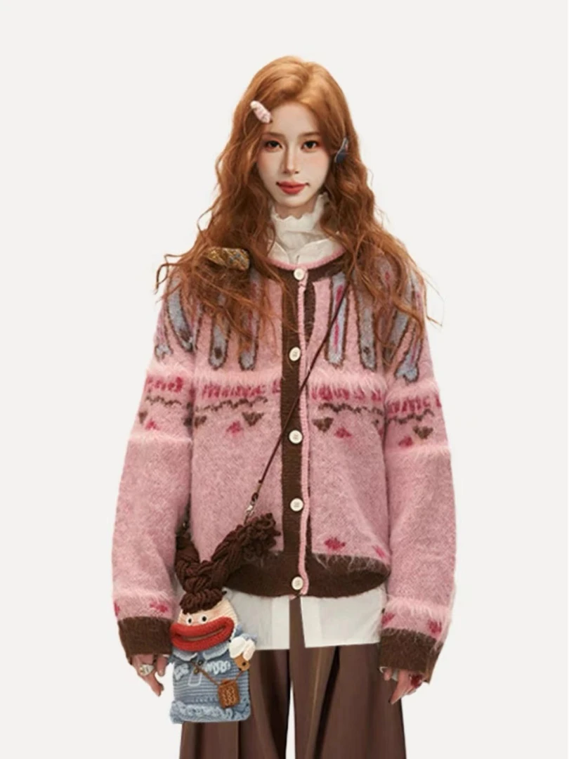 101-130拍一发二发三发四发五毛衣套装女宽松针织网红韩版加厚