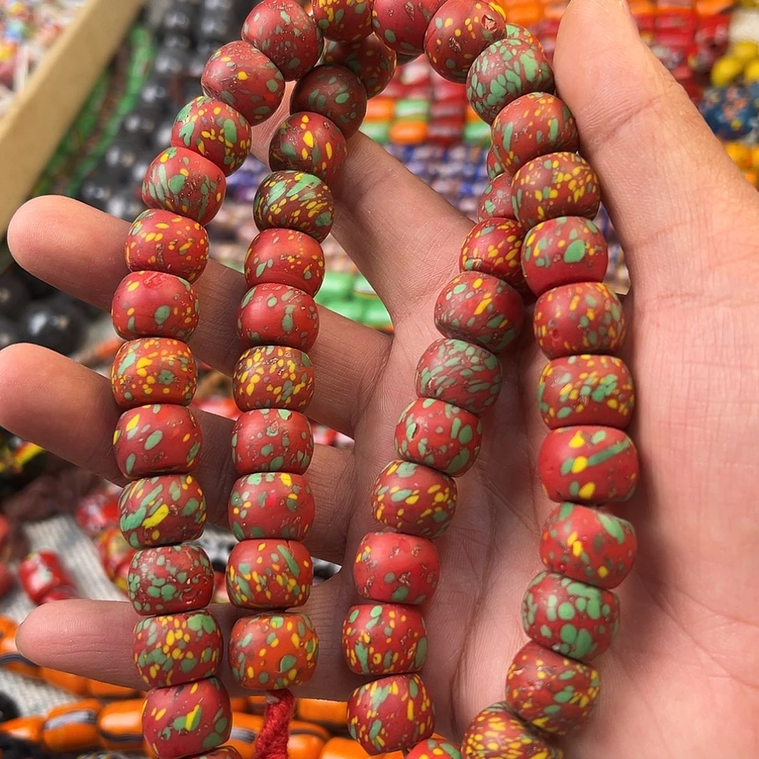 琉璃非金属红色点彩