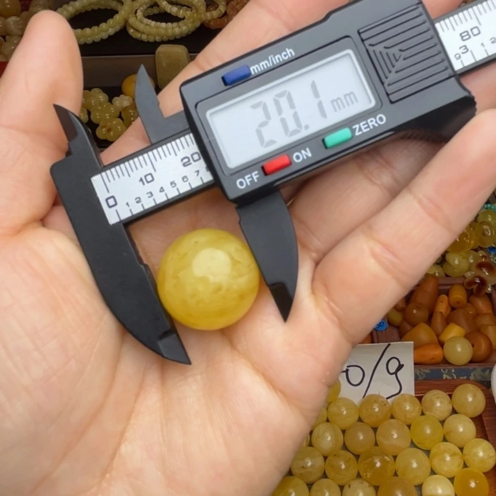 蜜蜡未镶嵌珠宝奇石天然蜜蜡散珠微瑕一粒167