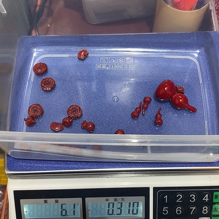 紫砂紫砂散珠散件楽逸