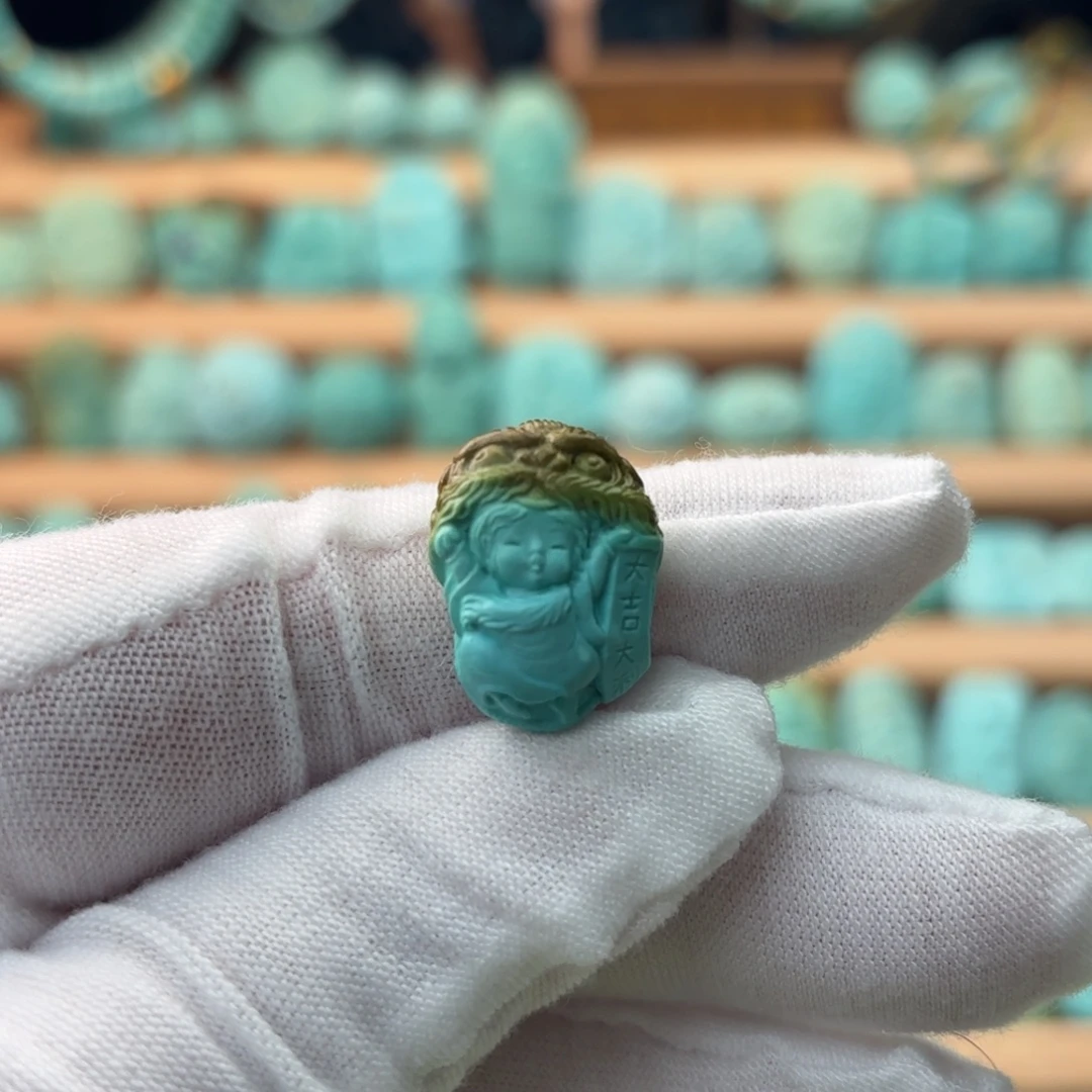 绿松石未镶嵌配饰