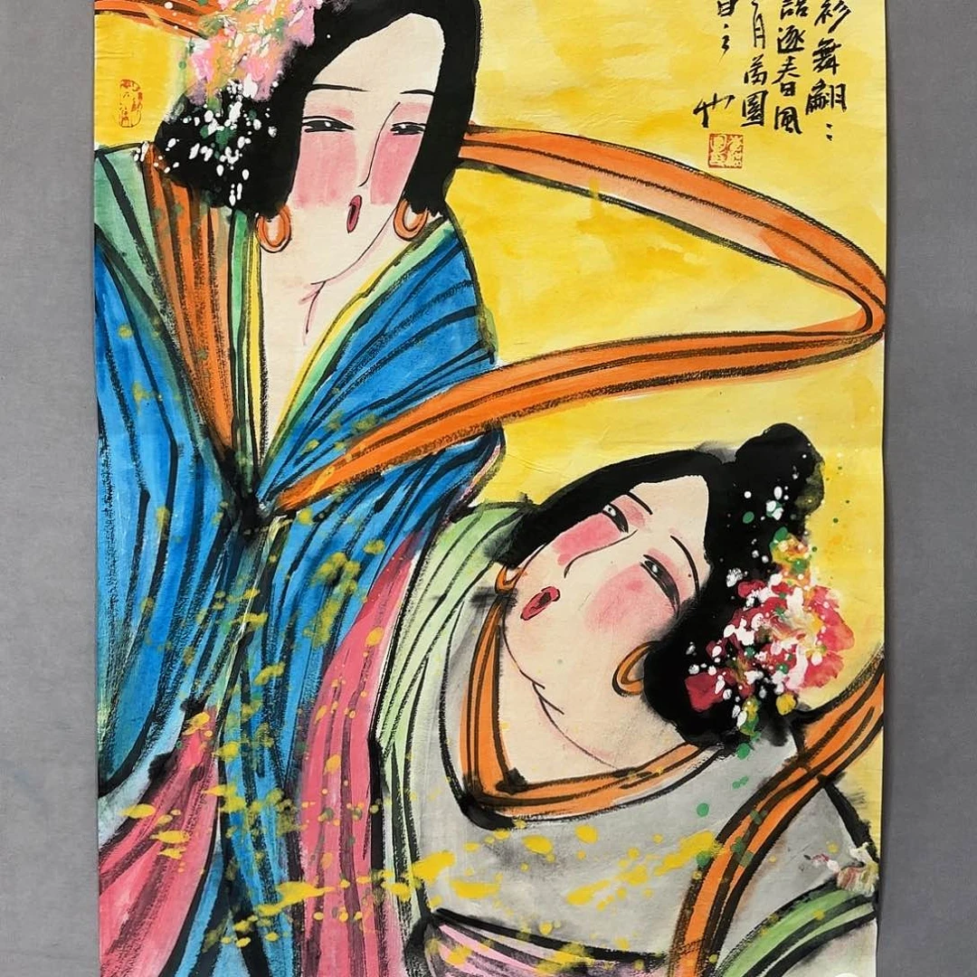 国画国画纯手绘作品请放心去藏