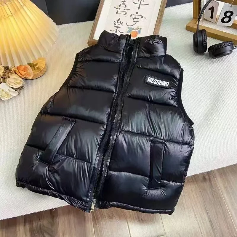 【439款】秋冬季新款洋气加厚儿童加棉加绒保暖款儿童免洗马甲