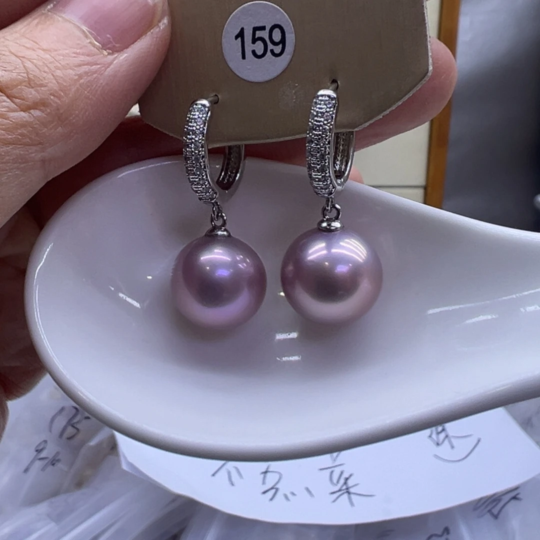淡水珍珠耳饰未镶嵌
