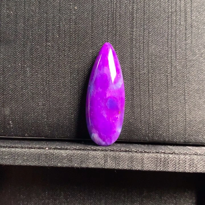 苏纪石（舒俱来）凝胶蓝紫幻彩裸石未镶嵌