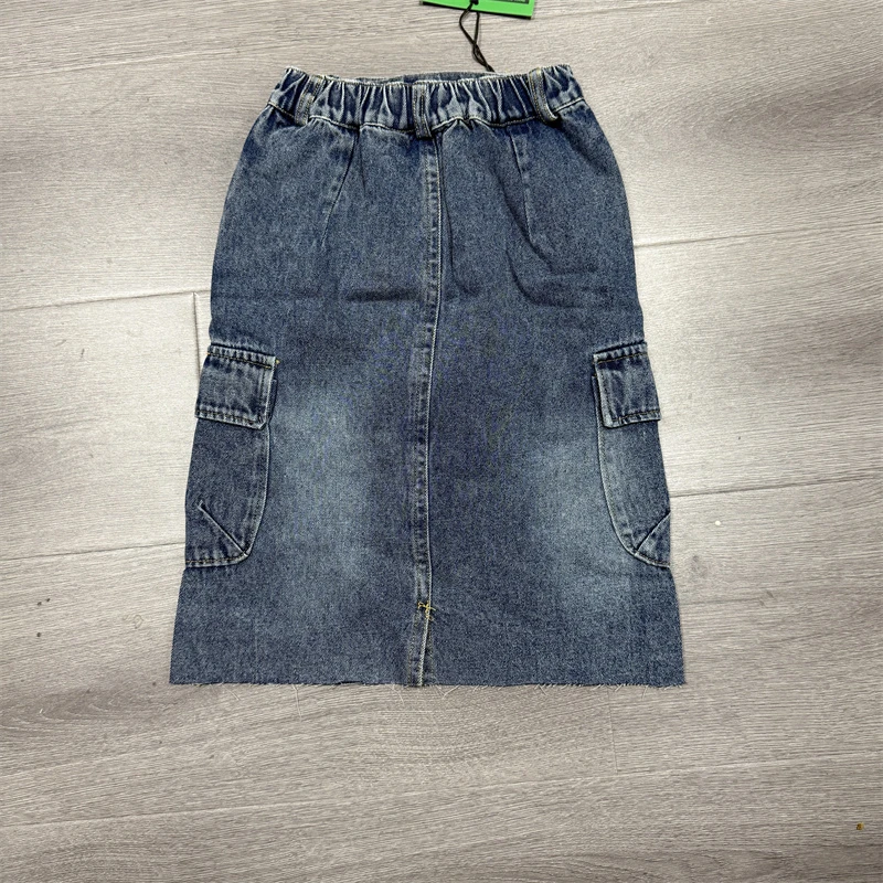 109儿童时尚休闲牛仔半身裙-3600