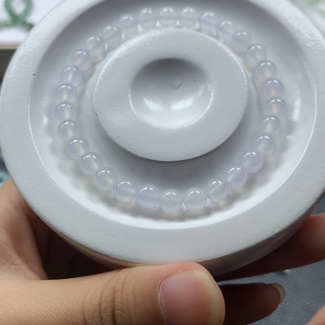 翡翠未镶嵌颈饰手串