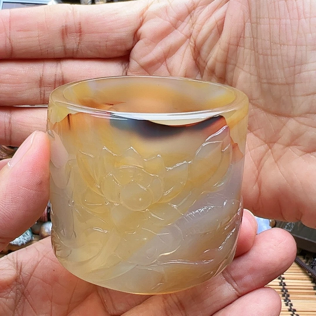 未镶嵌玛瑙/玉髓珠宝半成品
