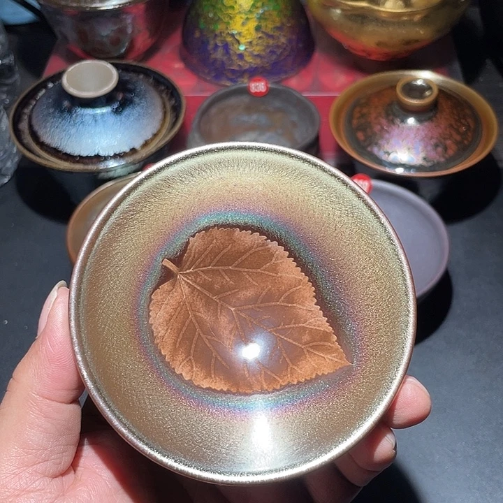 茶盏建盏主人杯茶壶盖碗品茗杯