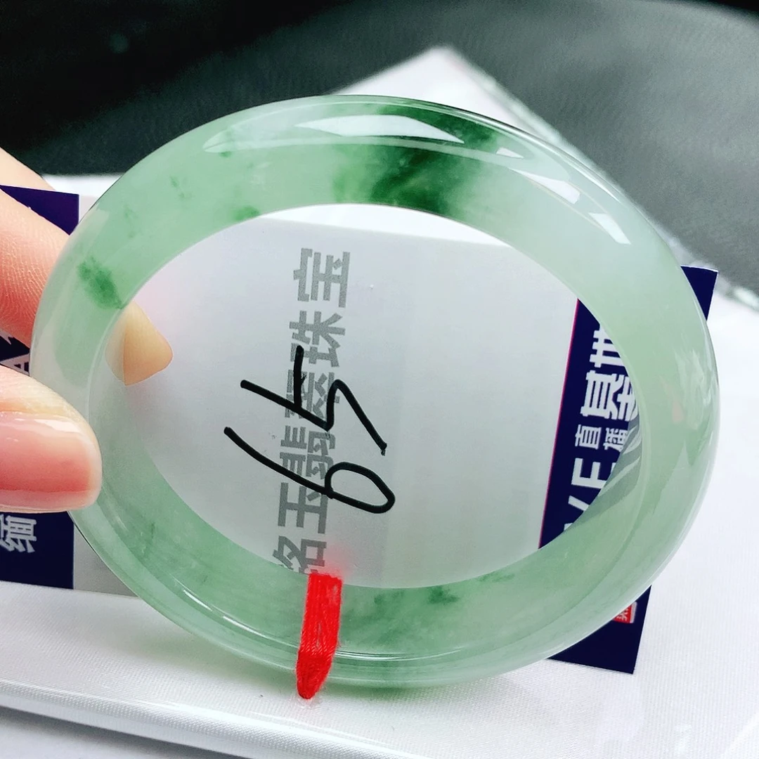 翡翠未镶嵌手镯缅甸天然a货翡翠手镯