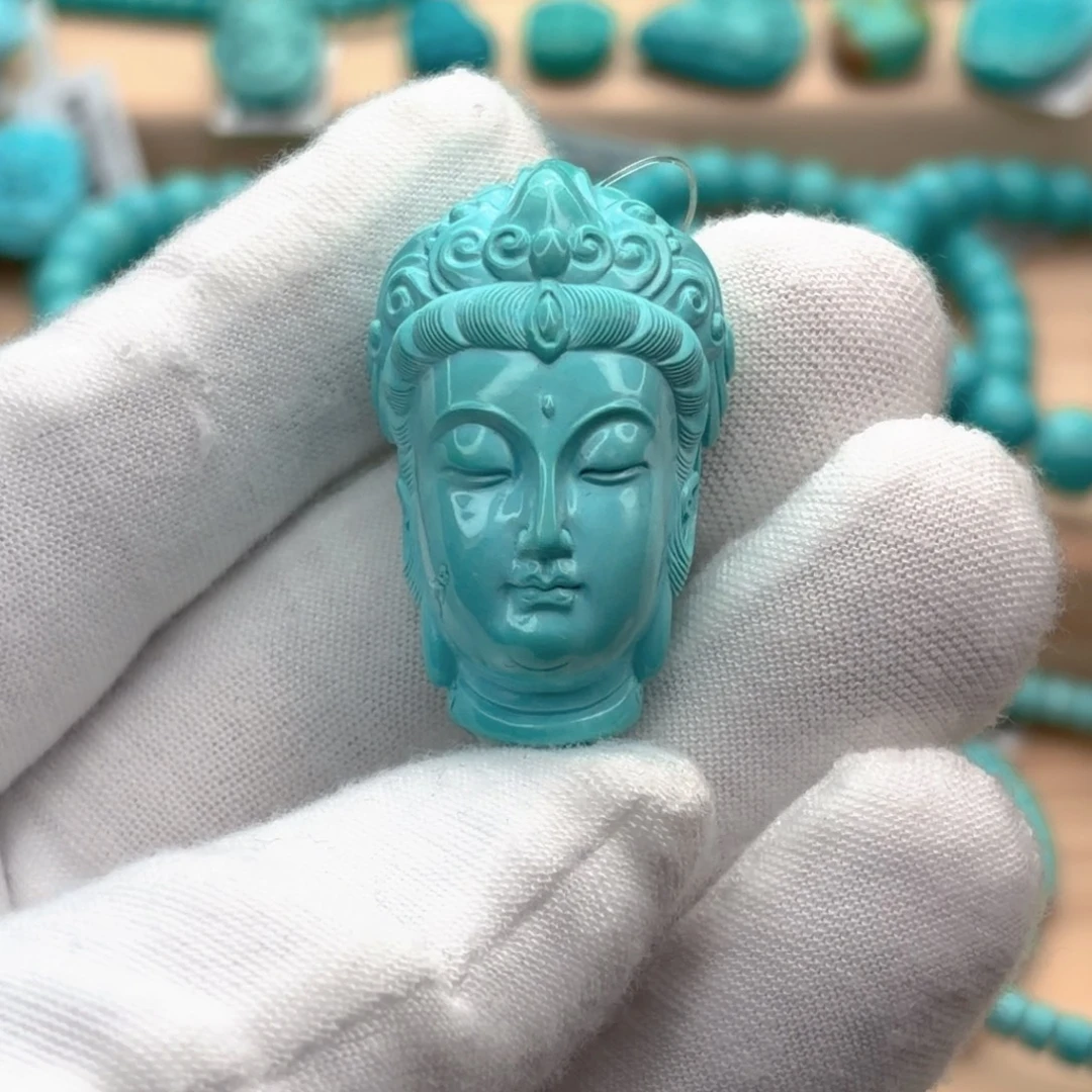 绿松石未镶嵌珠宝奇石