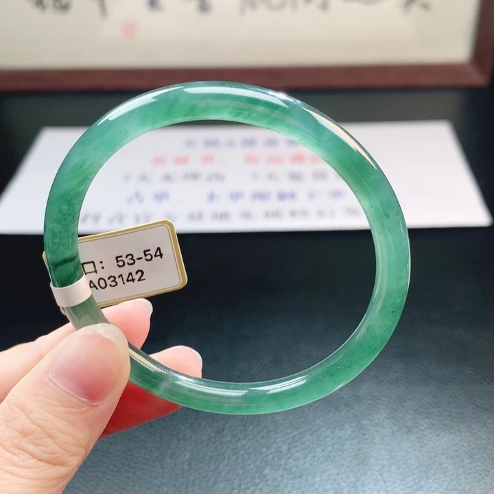 翡翠未镶嵌手镯翡翠手镯48