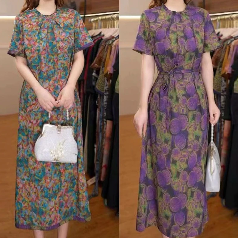 9071-42新款女士双面穿连衣裙