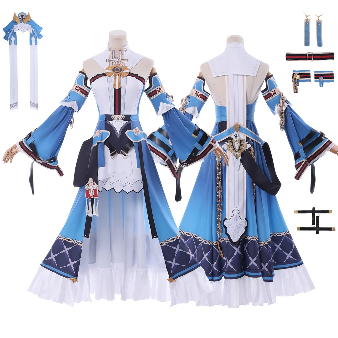 崩坏3协同者德丽莎cos服cosplay二次元动漫角色扮演服装古风少女