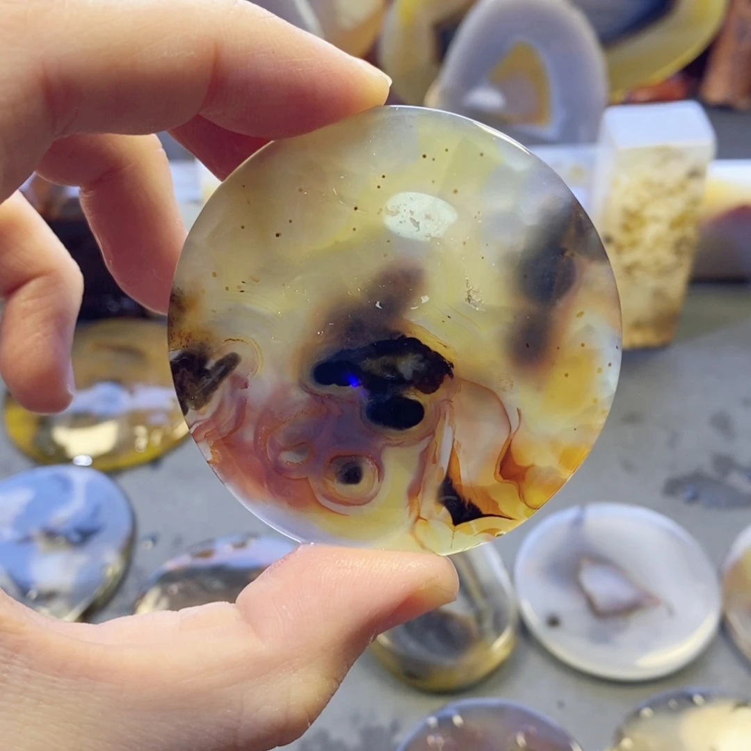 玛瑙/玉髓颈饰未镶嵌编号65