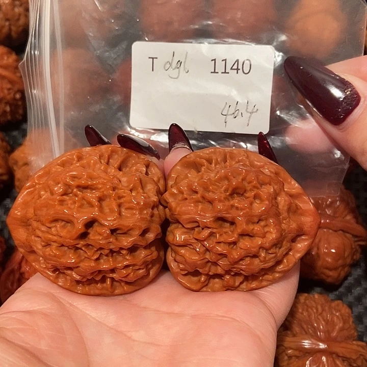 文玩核桃吊坠官帽46