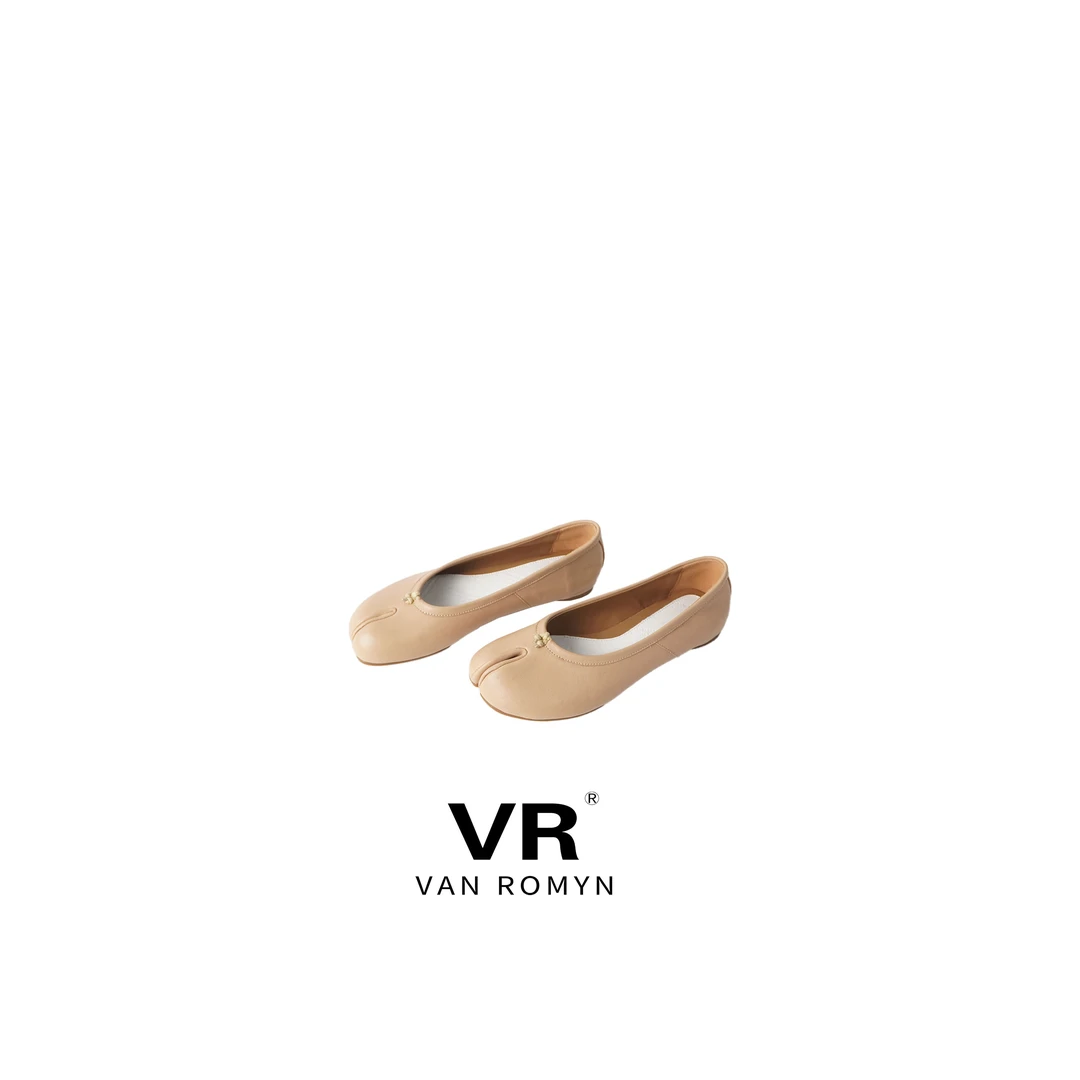 【VR莉娜】510012/2025新款羊皮分趾鞋