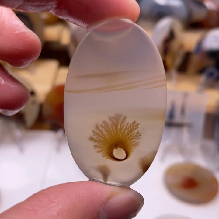 玛瑙/玉髓未镶嵌吊坠(不含链)