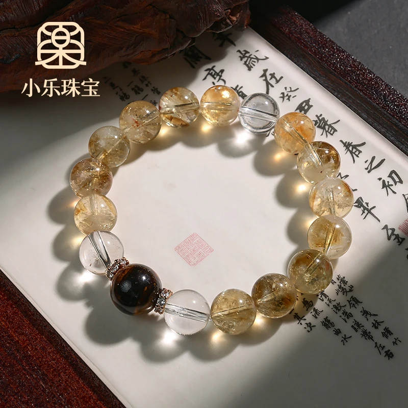 设计款黄塔晶百搭女式手链多样性发一-10880