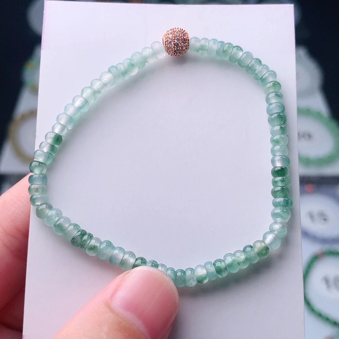 未镶嵌手串翡翠翡翠