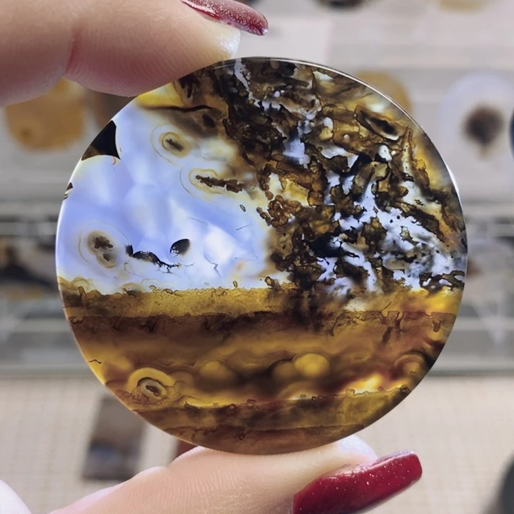 玛瑙/玉髓未镶嵌颈饰