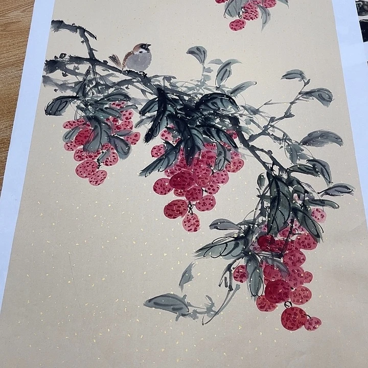 用***1姜奇老师花鸟作品