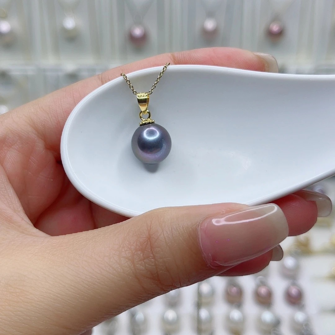 淡水珍珠未镶嵌吊坠(赠链)