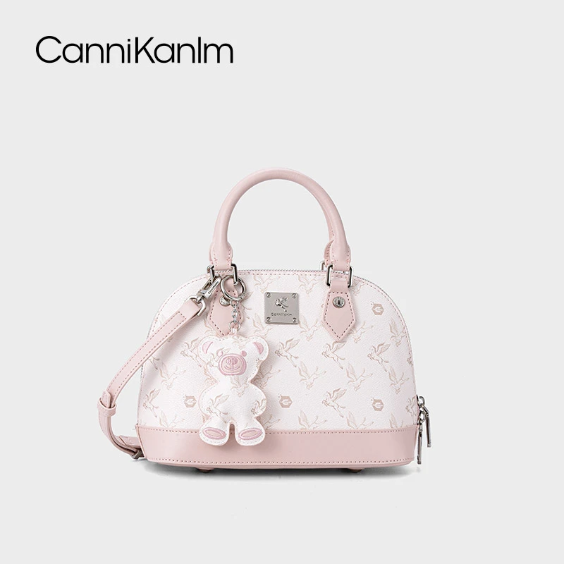 CanniKanIm飞马手提贝壳包包女2025新款高级感小众通勤单肩斜挎包