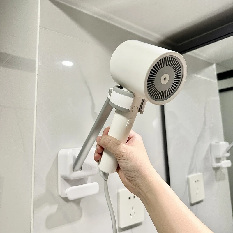 吹风机置物架懒人支架免打孔置物架解放双手卫生间壁挂风筒收纳架