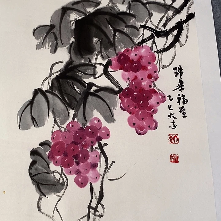 国画纯手绘写意画作