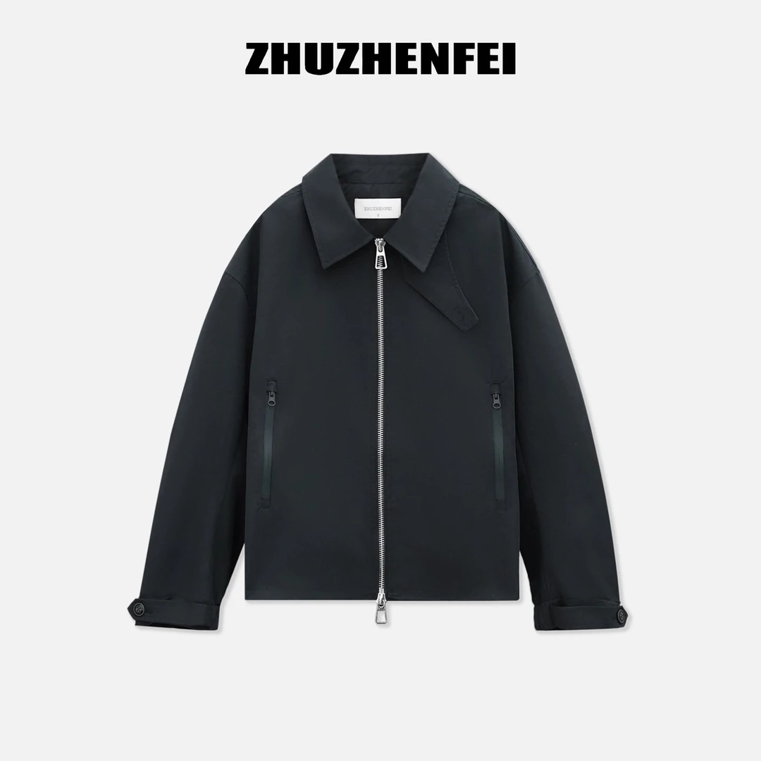 ZHUZHENFEI【光影之间】新款时尚百搭外套女短外套-Z353145