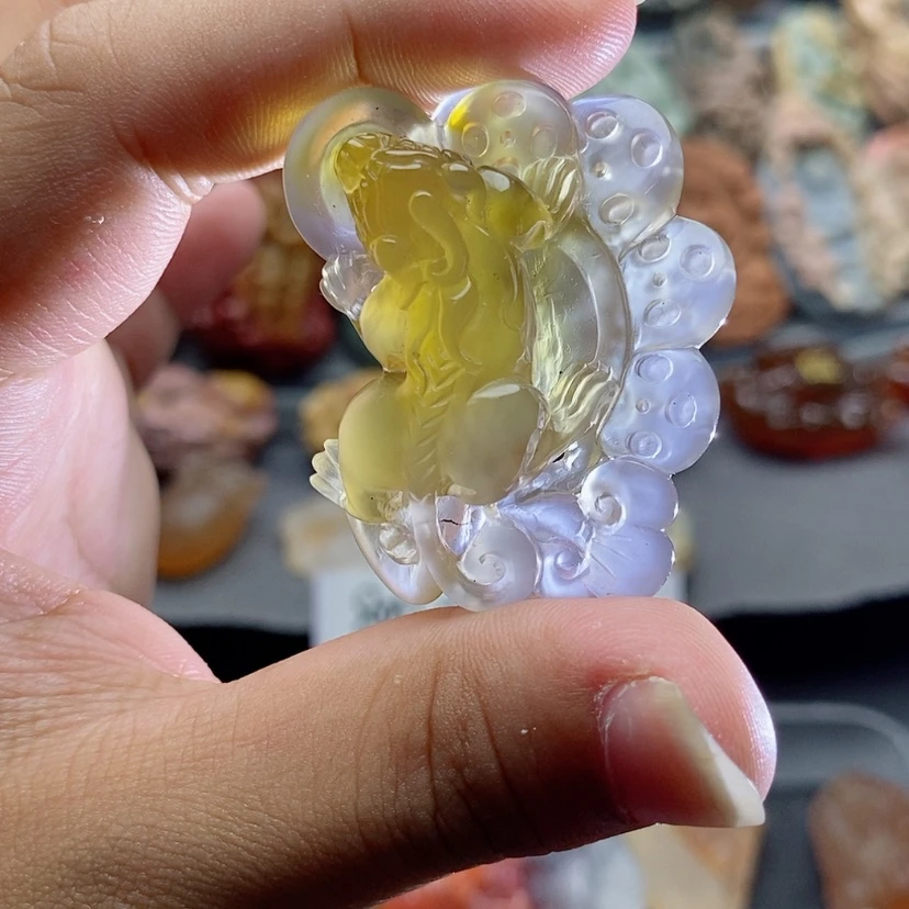 【闪购商品】未镶嵌吊坠定制玛瑙