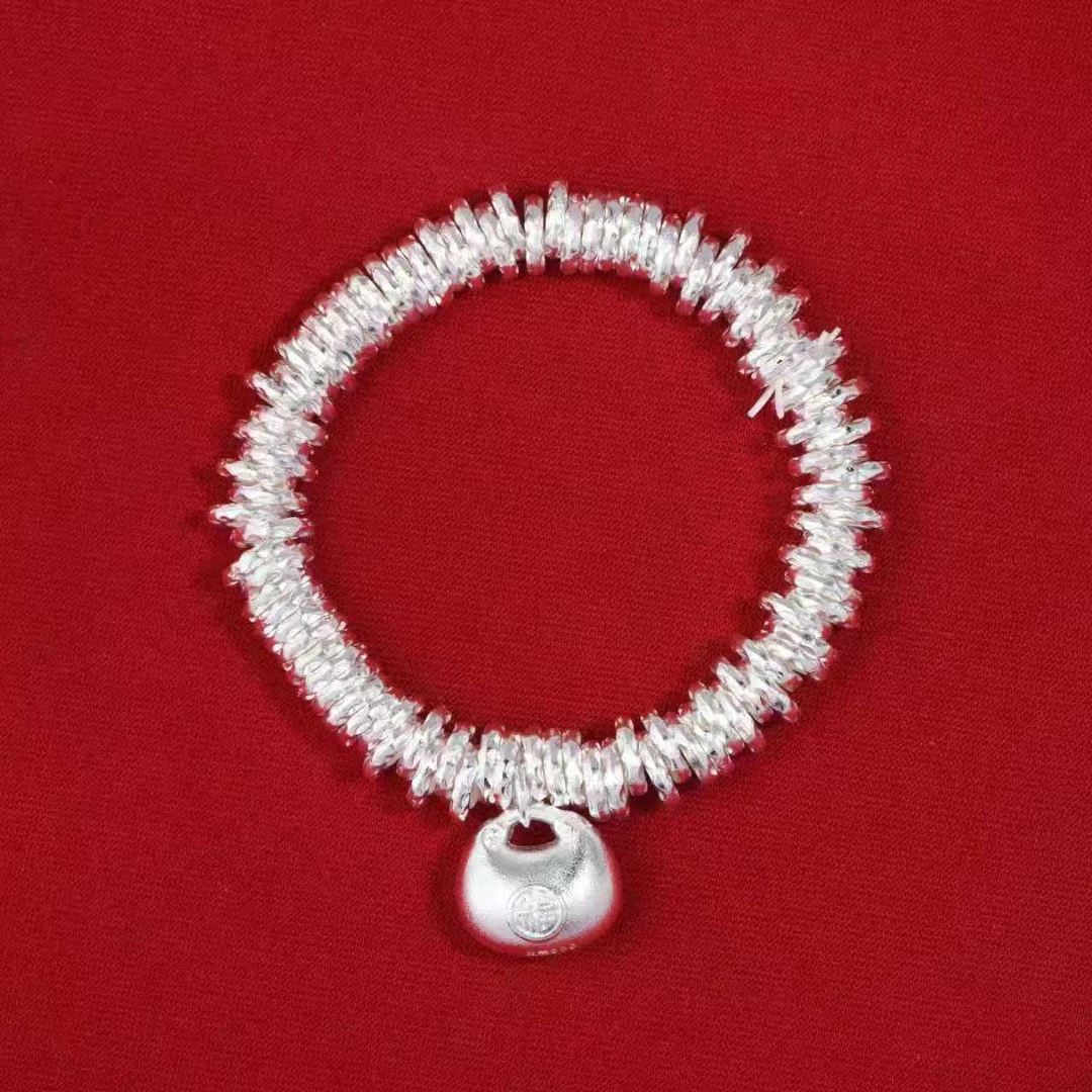 小胖福盘缠弹力绳闺蜜手链36g