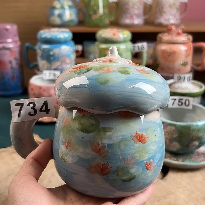 景德镇陶瓷手绘作品734