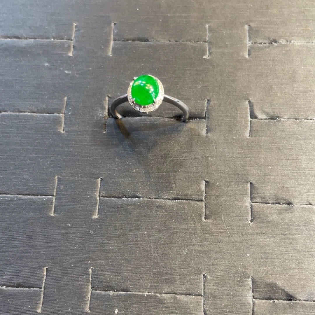 18K金镶嵌挂件翡翠?****❤天然翡翠