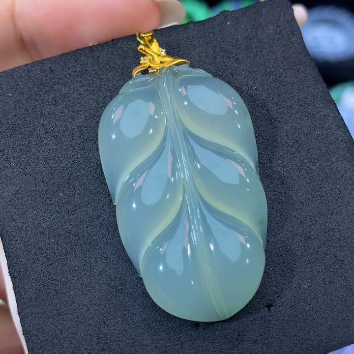 18K金镶嵌手链翡翠翡翠