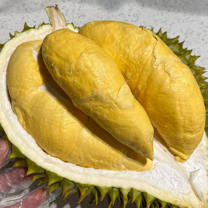 干尧鲜榴莲【净月华庭店】3-8斤可选核小榴莲同城配干尧越南