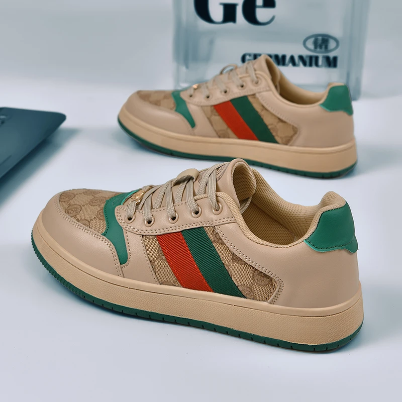 男女同款低帮透气休闲板鞋时尚潮流夏季潮鞋男士百搭