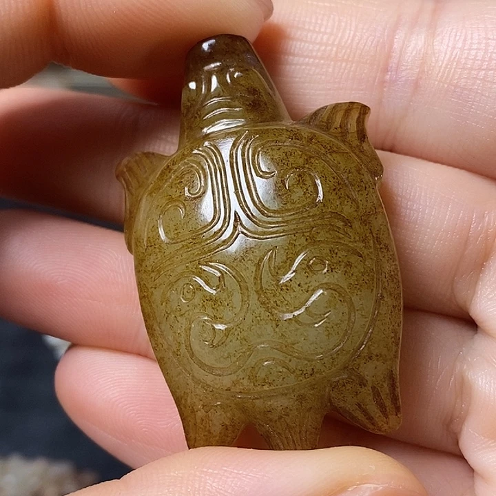 和田玉(糖玉)车挂未镶嵌无*