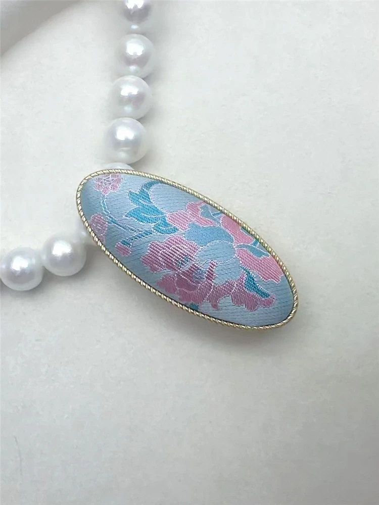 新中式非遗宋锦国风配饰真丝工艺 M-0117