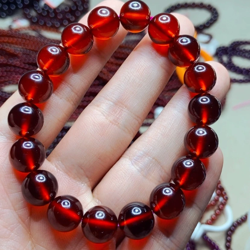 【闪购商品】未镶嵌手链石榴石11.3毫米