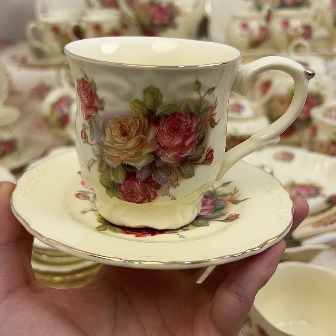 无盖款陶瓷一杯一碟