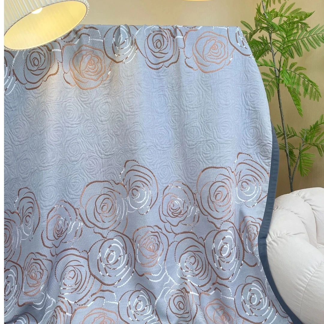 【山茶花】高端双人2*2.3米多功能盖毯