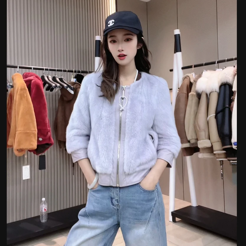 【女人装系】貂皮外套GB-103